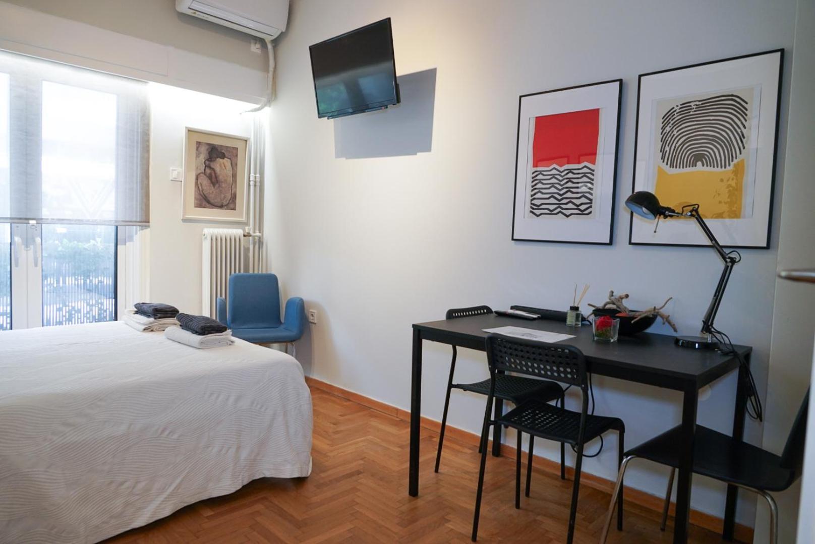 Comfy Studio Apartment Very Close To City Centre Atenas Exterior foto